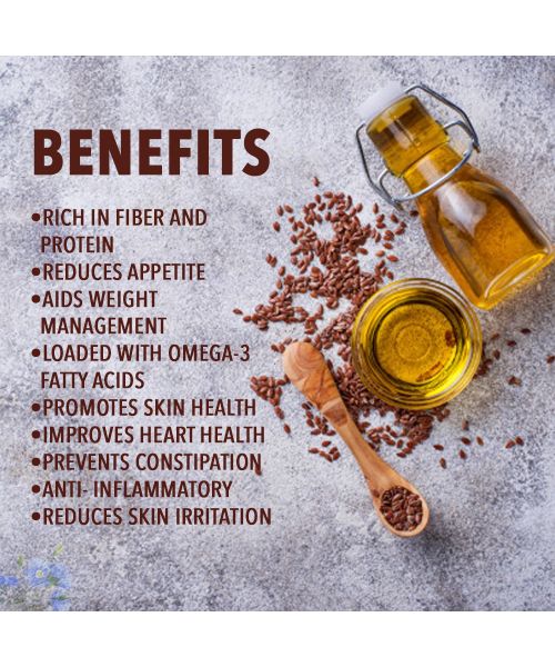 Nutriorg: Certified Organic Flaxseed Oil - 100 ml (Pack of 2 )