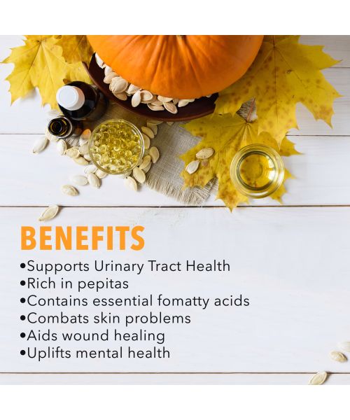 Nutriorg: Pumpkin Seed Oil Soft Gel - 60 Capsule