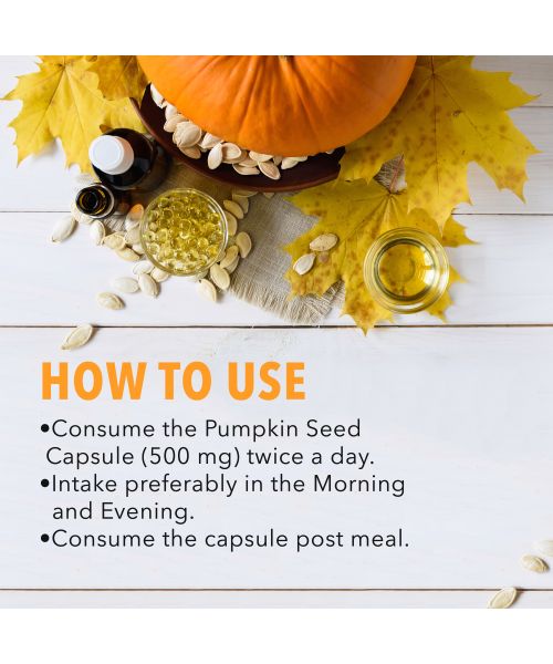 Nutriorg: Pumpkin Seed Oil Soft Gel - 60 Capsule