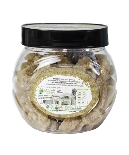 Nutriorg: Certified Organic Amla Candy - 250 gm ( Pack of 2)