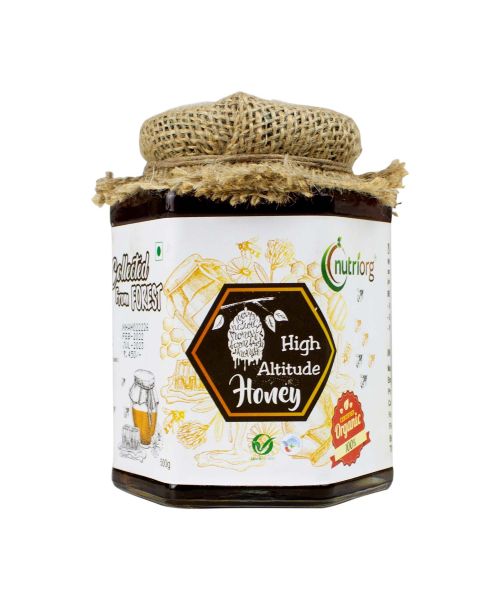 Nutriorg: Certified Organic High Altitude Honey - 500 gm