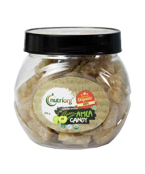 Nutriorg: Certified Organic Amla Candy - 250 gm ( Pack of 2)