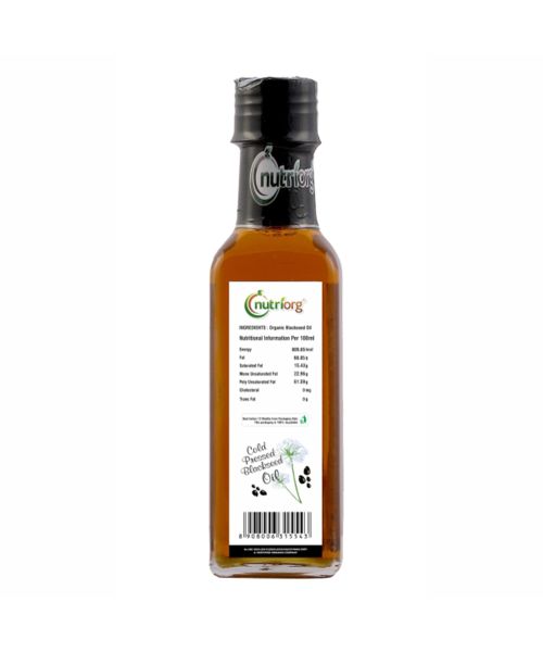 Nutriorg: Certified Organic Blackseed Oil - 100 ml