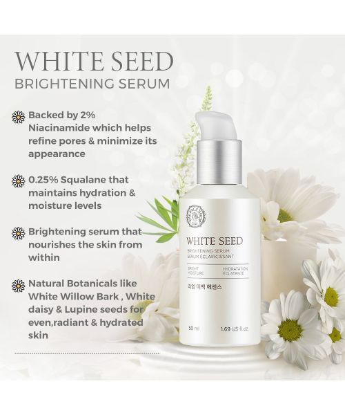 The Face Shop: White Seed Brightening Serum - 50 ml (Unisex)