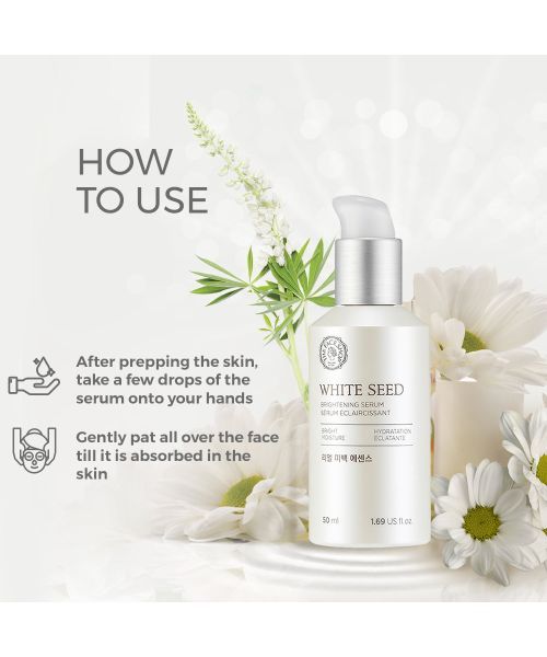 The Face Shop: White Seed Brightening Serum - 50 ml (Unisex)
