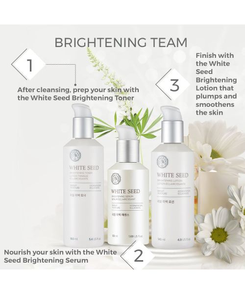 The Face Shop: White Seed Brightening Serum - 50 ml (Unisex)