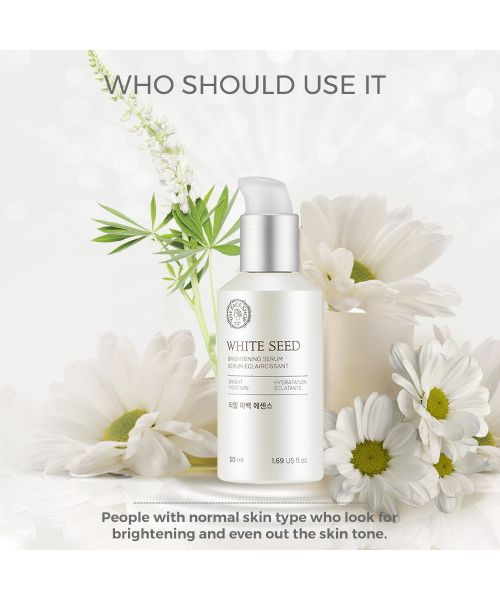 The Face Shop: White Seed Brightening Serum - 50 ml (Unisex)