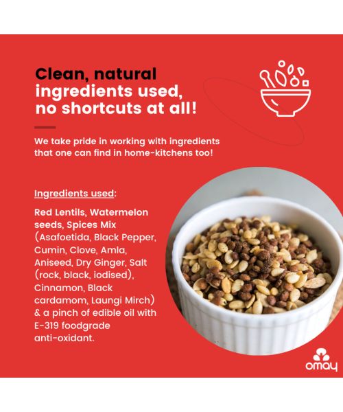 Omay Foods: Seeds and Lentils - Pack of 4 (160gm each)