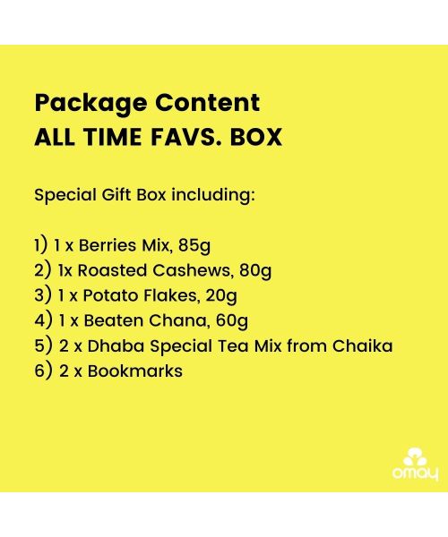 Omay Foods: All-TIME FAV. Reading Ready Box
