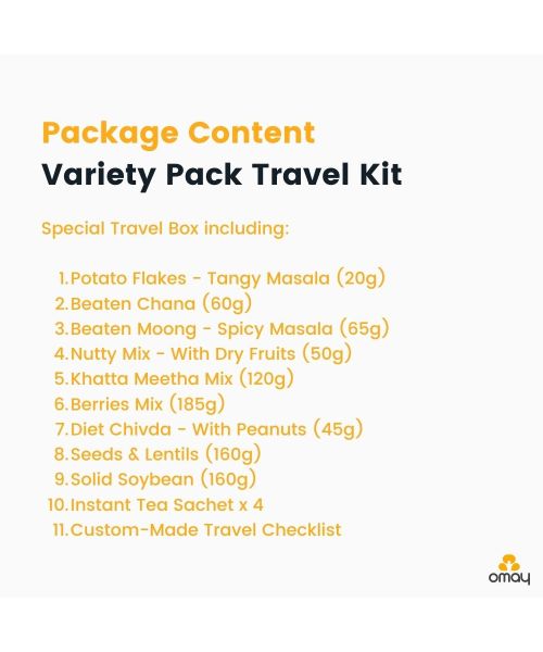 Omay Foods: VARIETY Snacks Pack