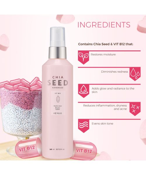The Face Shop: Chia Seed Hydro Mist - 165 ml