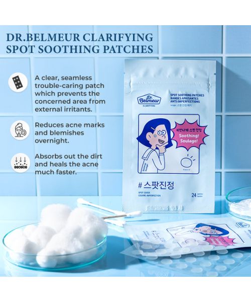 The Face Shop: Dr. Belmeur Clarifying Spot Soothing Patches - 80 Patches