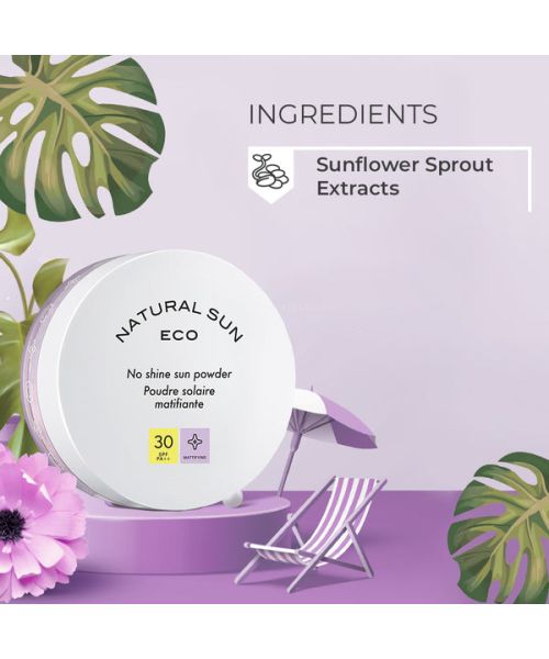 The Face Shop: Natural Eco No Shine Sun Powder - 13 gm