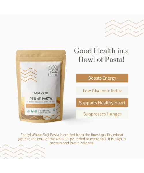Ecotyl: Organic Pasta (Penne) - 300 gm