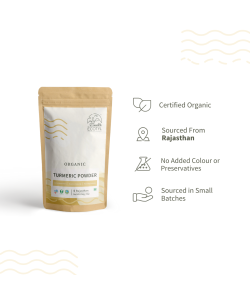 Ecotyl: Organic Turmeric Powder - 250 gm