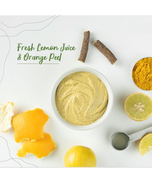 Nat Habit: Fresh Lemon Drop UnderArm Ubtan - 40 gm