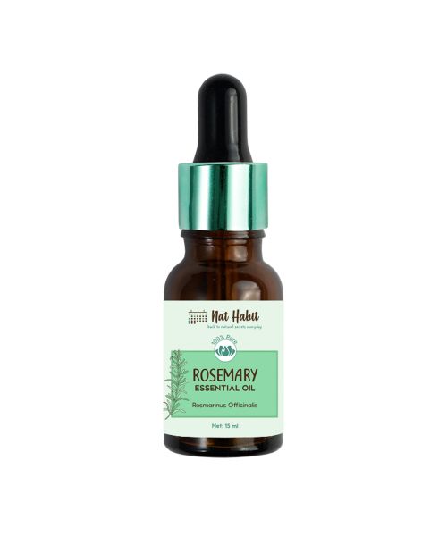 Nat Habit: Pure Rosemary Essential Oil - 15ml