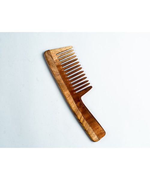 Nat Habit: Kacchi Neem Comb (Wide Tooth)