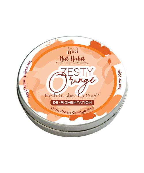 Nat Habit: Zesty Orange Lip Mura - 12gm