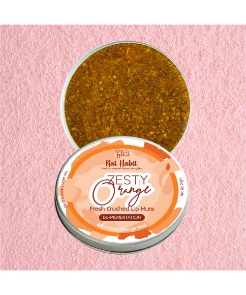 Nat Habit: Zesty Orange Lip Mura - 12gm