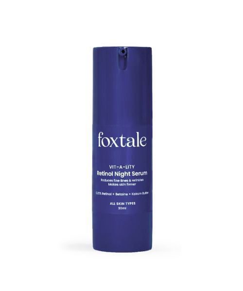 Foxtale: 0.15% Encapsulated Retinol Night Serum Boosts Collagen    30ml