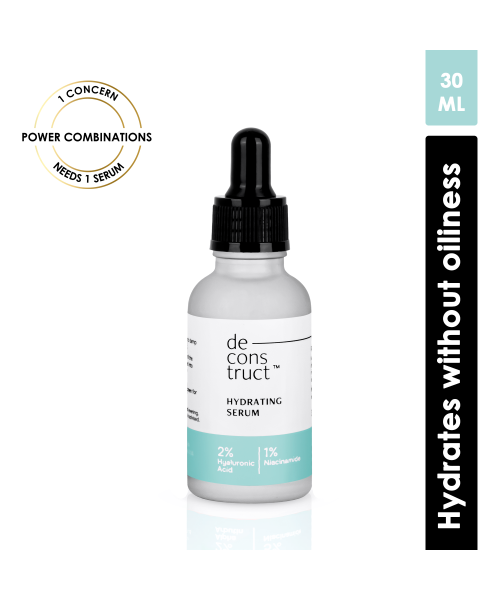 Deconstruct Skincare: Hydrating Serum - 2% Hyaluronic Acid + 1% Niacinamide - 30ml