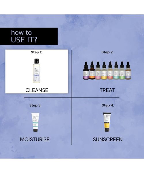 Deconstruct Skincare: Salicylic Acid Oil Control Facewash- 0.5% Salicylic Acid + 1% Niacinamide - 100ml