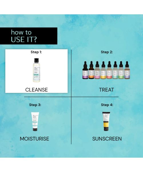 Deconstruct Skincare: Hyaluronic Acid Hydrating Facewash- 0.5% Amino Acids + 0.1% Hyaluronic Acid - 100ml