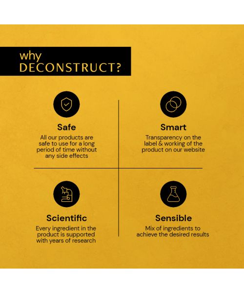 Deconstruct Skincare: Lightweight Gel Sunscreen-SPF 55+ | PA+++ (50 gm)