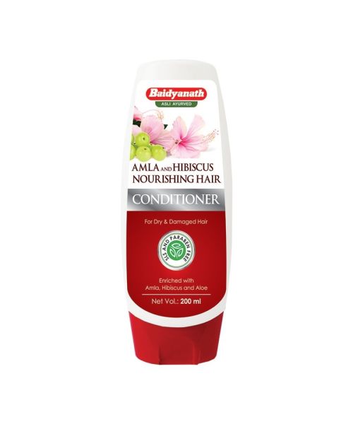 Baidyanath: Amla and Hibiscus Nourishing Hair Conditioner - 200 ML