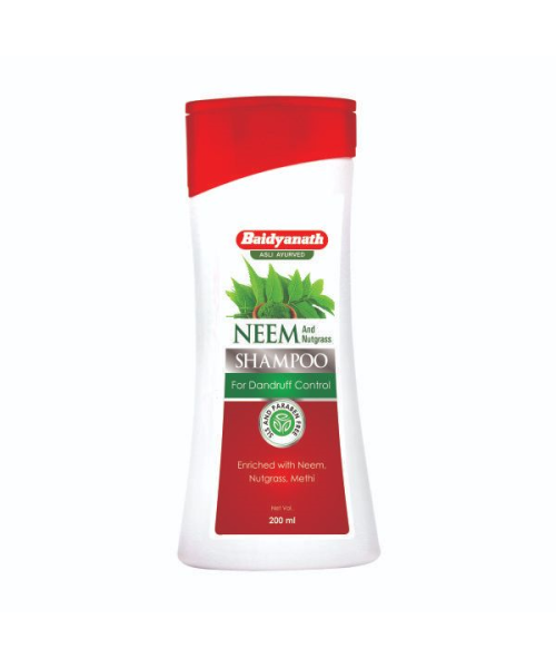 Baidyanath: Neem and Nutgrass Shampoo - 200 ML