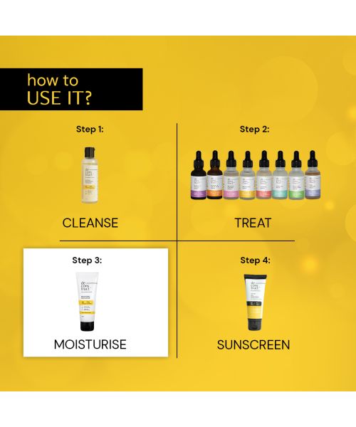 Deconstruct Skincare: Niacinamide Brightening Moisturizer- 5% Niacinamide + 1% Kojic Acid + 5% Vitamin C + Vitamin E - 50gm
