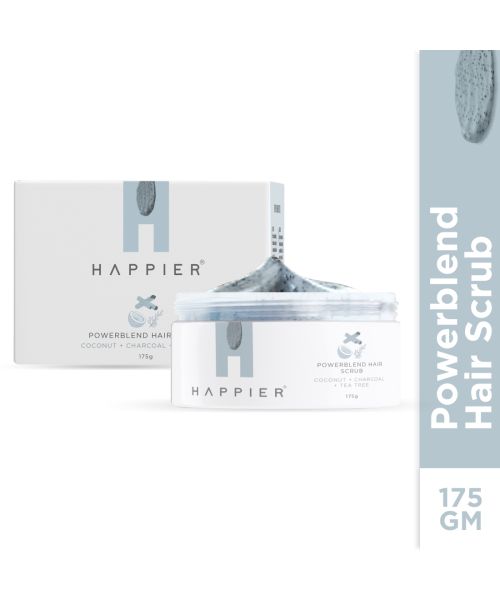 Happier: Powerblend Hair Scrub - 175gm