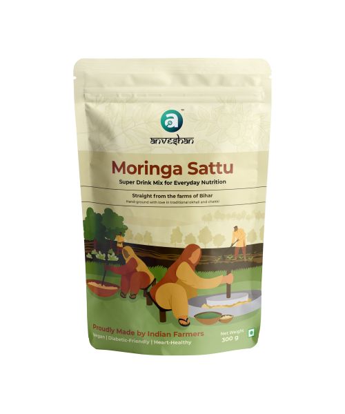 anveshan: Moringa Sattu Drink Mix- 300gm