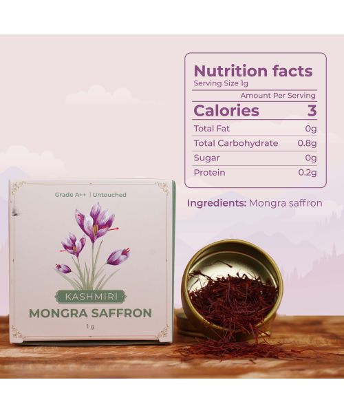 anveshan: Kashmiri Mongra Saffron Indian Kesar - 1gm