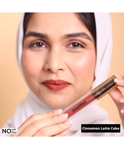 Wearified: Lip Frosting Matte Liquid Lipstick- Cinnamon Latte Cake