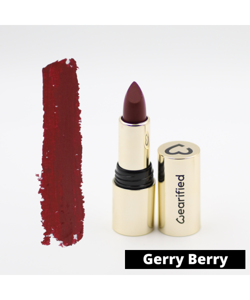 Wearified: Butter to Matte Longwear Lipstick- Gerry Berry - 4gm
