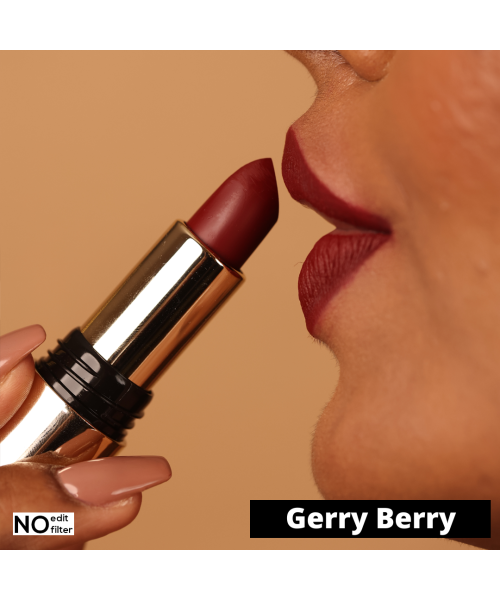 Wearified: Butter to Matte Longwear Lipstick- Gerry Berry - 4gm