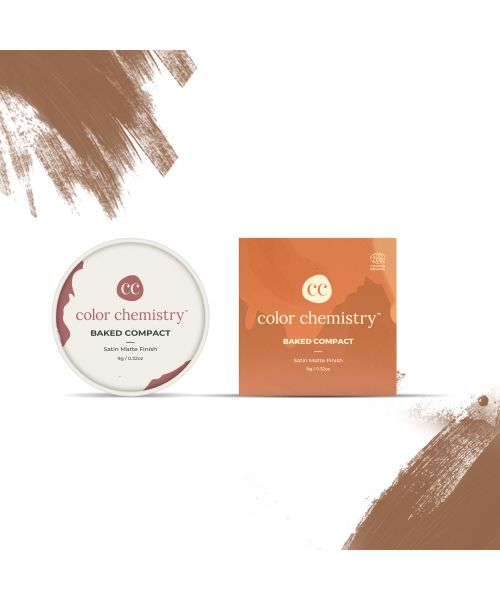 Color Chemistry: Baked Compact - Wood - 9 gm
