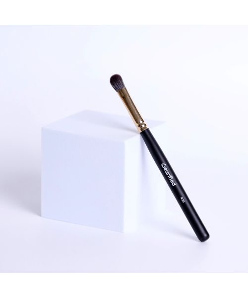 Wearified: Absolute Essentials Makeup Brushes - Set Of 12 with Face and Eyes with Transparent Pouch