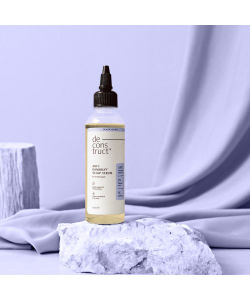 Deconstruct Skincare: Anti-Dandruff Scalp Serum - 0.5% Piroctone Olamine, 2% Salicylic Acid, 1% Prebiotic - 100ml
