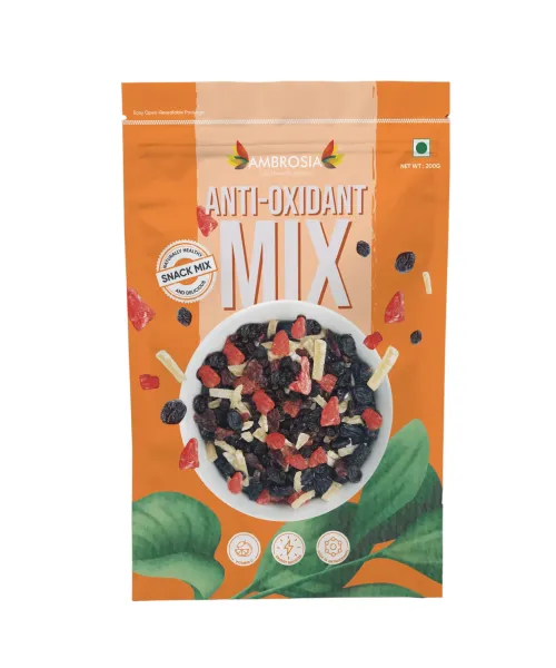 Ambrosia: Mixed Berries Antioxidant Trail Mix - 200gm