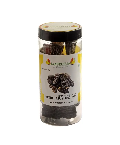 Ambrosia: Dried Morel Mushrooms Jumbos- 30g
