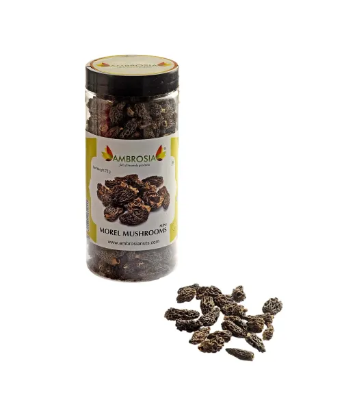 Ambrosia: Dried Morel Mushrooms Minis -70g