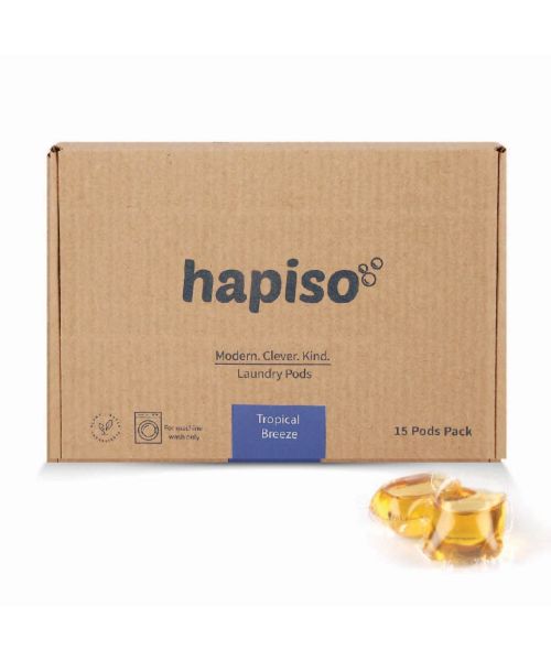 Hapiso: Tropical Breeze Fragrance Laundry Pods - Combo (Pack of 30 Pods)