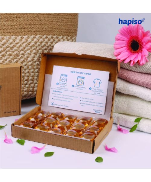 Hapiso: Tropical Breeze Fragrance Laundry Pods - Combo (Pack of 30 Pods)
