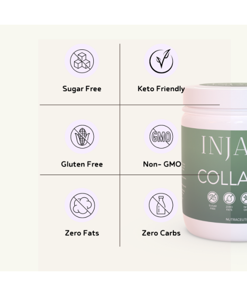 INJA Wellness: Prime Finest Hydrolyzed Marine Collagen - Unflavoured - 125gm