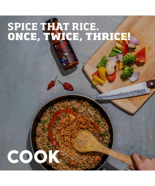 NAAGIN: Indian Hot Chilli Extra Spicy Sauce - Smoky Bhoot - 230gm