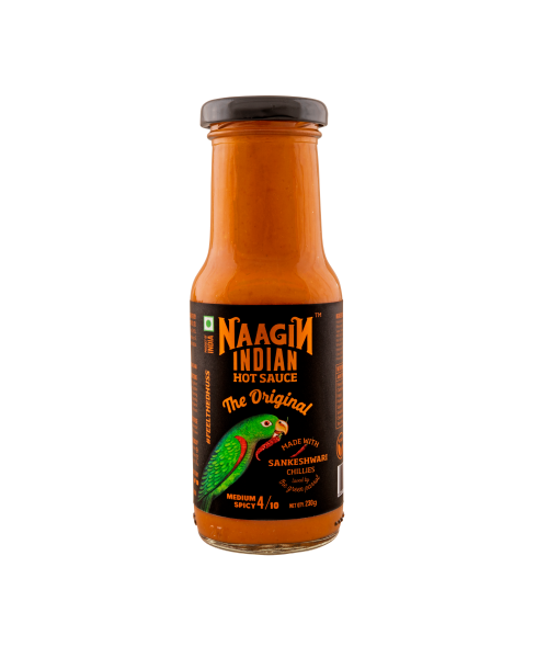 NAAGIN: Indian Hot Chilli Spicy Sauce - The Original - 230gm