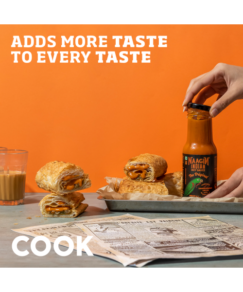 NAAGIN: Indian Hot Chilli Spicy Sauce - The Original - 230gm
